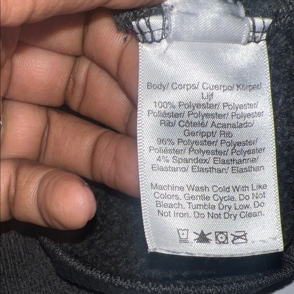 DKNY Men's Charcoal Gray Hoodie Sweater - Picture 9 of 9